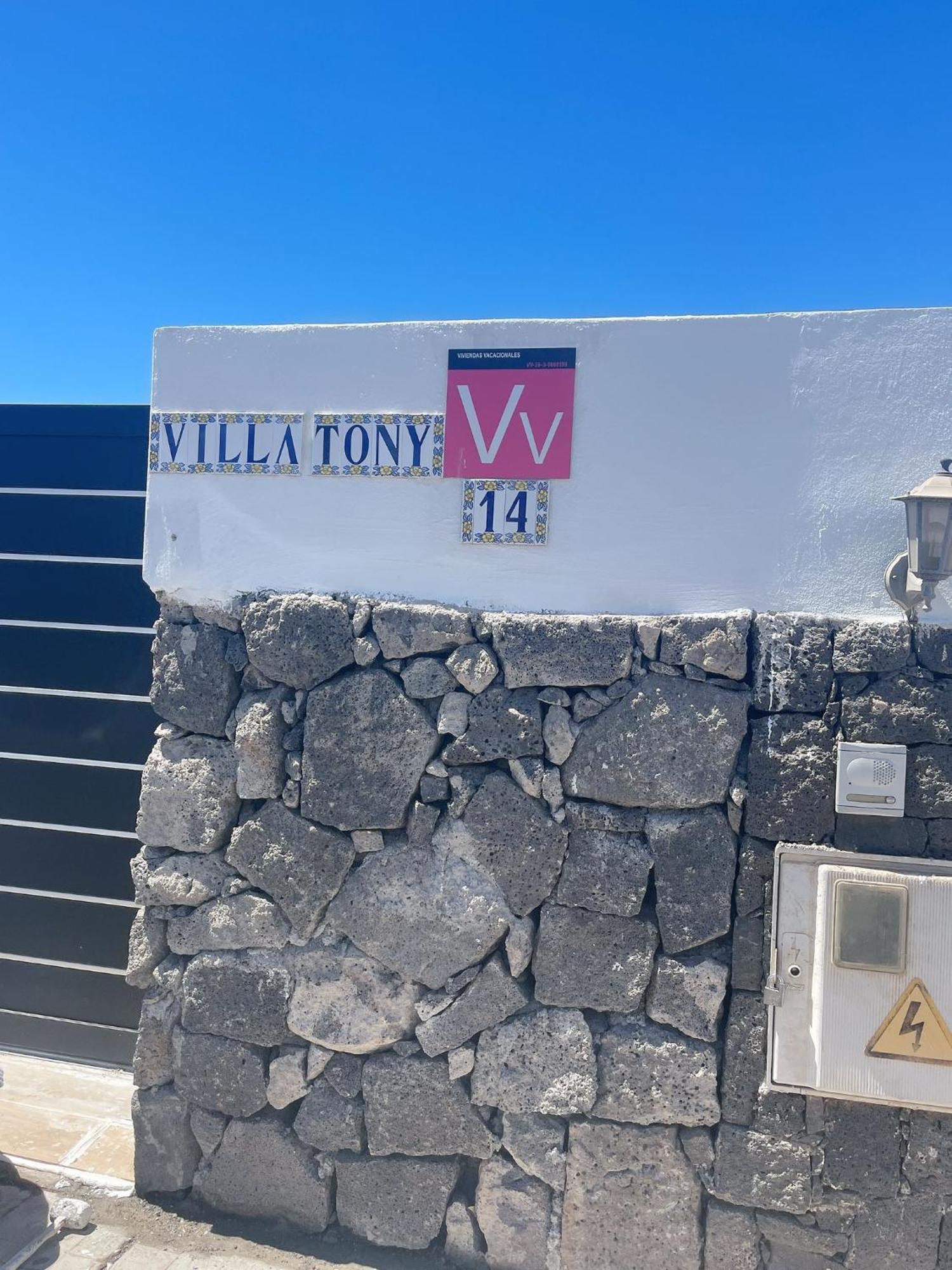 Villa Tony Playa Blanca  Exteriör bild